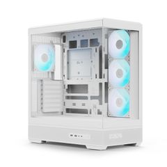 Aerocool P500B Digi-WT-v1, Midi-Tower Case White