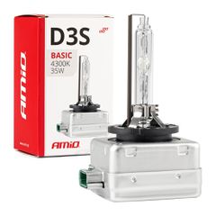 Amio Amio - D3S 12V 4.300k 35W ΑΝΤΑΛΛΑΚΤΙΚΗ ΛΑΜΠΑ BASIC - 1 Τεμ. (02947/AM)