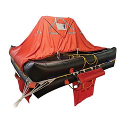 ARIMAR Liferaft SOLAS DEEP SEA II,TOB,6 prs,canister (B)