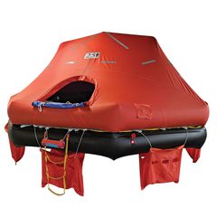 LALIZAS Liferaft SOLAS DEEP SEA II,TOB,25 prs,canister (A)