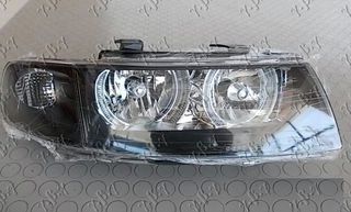 Φανάρι Εμπρός Σετ EAGLE EYES Μαύρο / SEAT LEON 99-05 - 1 Τεμ