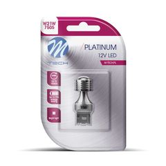 M-Tech ΛΑΜΠΑΚΙ W21W T20 W3x16d 12/24V 3,4W 4xHP 190lm LED CAN-BUS ΛΕΥΚΟ BLISTER - 1 ΤΕΜ.