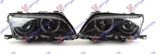 Φανάρι Εμπρός Σετ EΑGLE EYES Μαύρος / BMW SERIES 3 (E46) Sedan 02-05 - 1 Τεμ