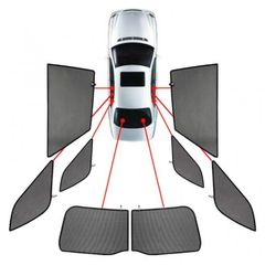 CarShades CarShades - ΚΟΥΡΤΙΝΑΚΙΑ CAR SHADES ΓΙΑ TESLA MODEL X 5D 2016+- 8 ΤΕΜ. (PVC.TES-MODX-5-A)
