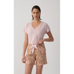 Minerva Γυναικεία Βαμβακερή Βερμούδα Animal SS '26