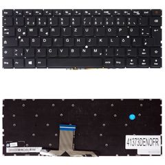 Deutsche Tastatur für Laptop - German Laptop Keyboard για Lenovo Ideapad 510S-13IKB 80V0 510S-13ISK 80SJ Xiaoxin Air13 Pro 5CB0L47188 5CB0L47482 5CB0L47176 5CB0L47110 DE Nο Frame Black ( Κωδ.41373DENO