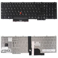 Deutsche Tastatur für Laptop - German Laptop Keyboard για Lenovo ThinkPad P50 20EN 20EQ P51 20MM 20MN P70 20ER 20ES P71 20HK 20HL 00PA370 00XH726 00PA298 00PA296 SN20M15446 DE Pointer Βlack ( Κωδ.4100