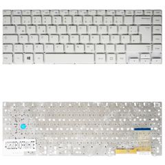 Deutsche Tastatur für Laptop - German Laptop Keyboard για Samsung 370R4E 370R4V 450R4E 450R4V 470R4E NP370R4V NP370R4E NP470R4E NP450R4V NP450R4E BA59-03621D DE No Frame White ( Κωδ.40262DENOFRWHITE )
