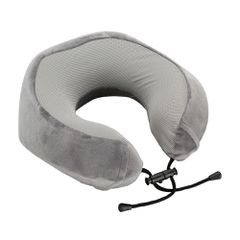 Lampa ΜΑΞΙΛΑΡΙ ΤΑΞΙΔΙΟΥ ΑΥΧΕΝΑ ΕΡΓΟΝΟΜΙΚΟ MEMORY FOAM ΓΚΡΙ NECK-LUXE LAMPA - 1 ΤΕΜ.