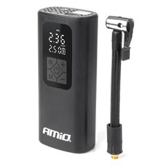 Amio Amio - ΚΟΜΠΡΕΣΕΡ ΑΕΡΑ ΜΕ USB-C 10BAR 150PSI 20L/MIN 40W ΜΕ ΨΗΦΙΑΚΗ ΟΘΟΝΗ & ΦΑΚΟ LED 1ΤΕΜ. (04377/AM)