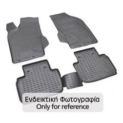 Novline HONDA CIVIC 4D 2023> ΠΑΤ.ΛΑΣΤΙΧΟ ΣΚΑΦΑΚΙΑ (ΜΑΥΡΟ) 4ΤΕΜ