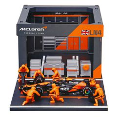 Lampa ΜΙΝΙΑΤΟΥΡΕΣ PIT STOP MCLAREN MCL38 NORRIS 1:43 BURAGO LAMPA 1ΤΕΜ.
