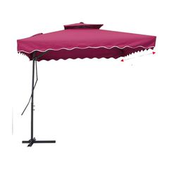 Ομπρέλα κήπου κρεμαστή - YB3099 - 585359 - Fuchsia