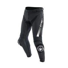SUPER SPEED DAINESE LEATHER PANTS BLACK/WHITE