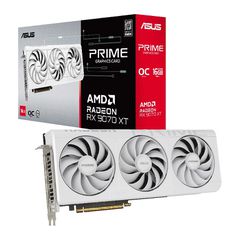 Asus Radeon RX 9070 XT 16GB GDDR6 Prime OC White
