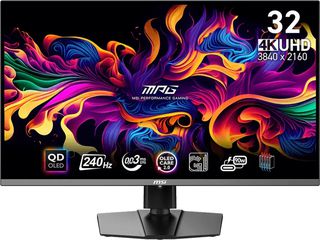 MSI MPG 321URXDE Monitor 31.5", UltraHD/4K, QD-OLED, Adaptive-Sync, USB-C, 240Hz