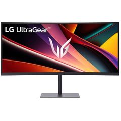 LG UltraGear WQHD Ultrawide HDR Curved Monitor 34" QHD 3440x1440 240Hz με Χρόνο Απόκρισης 1ms GTG