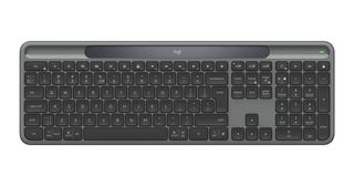 Logitech Signature Slim Solar+ K980 for Business Ασύρματο Bluetooth Πληκτρολόγιο Αγγλικό US
