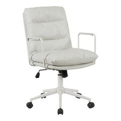Καρέκλα γραφείου διευθυντη Kreno pakoworld PES γκρι 56x67x89-97εκ