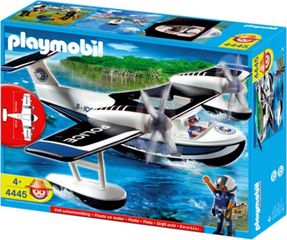 Playmobil Action Αστυνομικό Υδροπλάνο για 4 ετών 4445