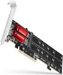 Axagon Κάρτα PCIe σε 2 θύρες M.2 (PCEM2-ND)