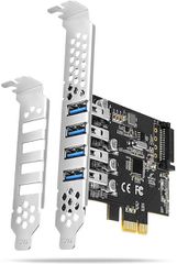 Axagon Κάρτα PCIe σε 4 θύρες USB 3.2 (PCEU-43RS)