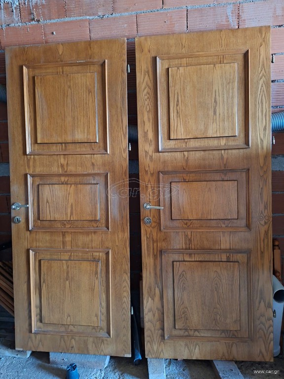 Πόρτες Μασίφ με κάσα