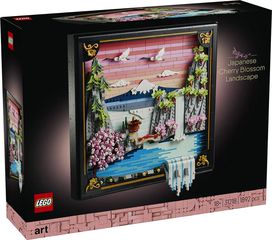 LEGO ART 31218 Japanese Cherry Blossom Landscape