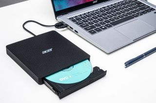 Acer Εξωτερικός Οδηγός Εγγραφής/Ανάγνωσης DVD/CD για Desktop / Laptop Μαύρο GP.ODD11.001