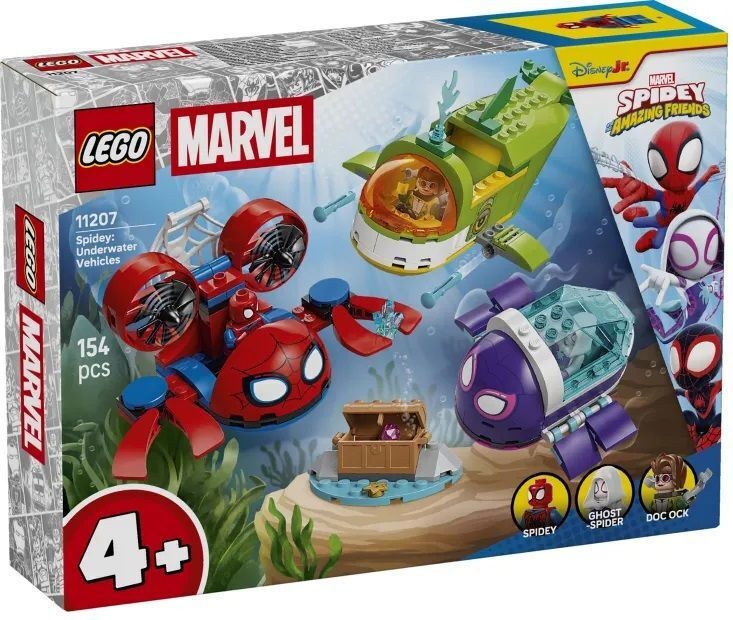 LEGO MARVEL 11207 Spidey Underwater Vehicles