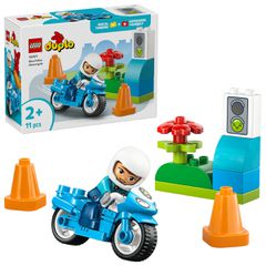 LEGO Duplo Blue Police Motorcycle 10471