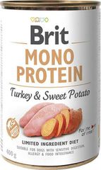 Brit Mono Protein Υγρή Τροφή Σκύλων σε Κονσέρβα με Κολοκύθα και Κοτόπουλο χωρίς Σιτηρά & Γλουτένη 400gr