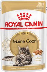 Royal Canin Maine Coon Υγρή Τροφή για Ενήλικες Γάτες σε Φακελάκι 12x85gr 2619010