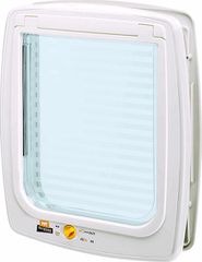 Ferplast Swing 15 Πόρτα Σκύλου & Γάτας 41.2x48.2x9.6εκ. από Πλαστικό σε Λευκό Χρώμα 41.2 x 48.2 x 48.2εκ. 72108011
