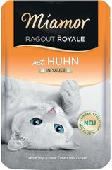Miamor Ragout Royale Υγρή Τροφή για Ενήλικες Γάτες σε Φακελάκι με Κοτόπουλο χωρίς Γλουτένη 100gr 34-008