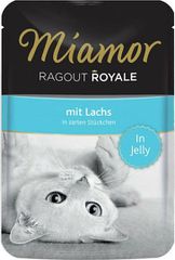 Miamor Ragout Royale Υγρή Τροφή για Ενήλικες Γάτες σε Φακελάκι με Σολομό 100gr 003536