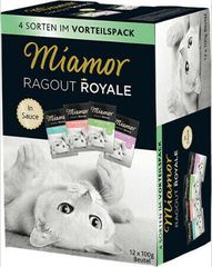 Miamor Ragout Royale Υγρή Τροφή για Ενήλικες Γάτες σε Κονσέρβα με Γαλοπούλα, Κοτόπουλο, Πάπια, Πουλερικά, Σολομό, Τόνο κ