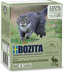 Bozita Feline Υγρή Τροφή για Ενήλικες Γάτες σε Φακελάκι με Κουνέλι χωρίς Σιτηρά & Γλουτένη 370gr A35-BOZ.64932