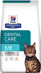 Hill's Prescription Diet Feline T D Dry Cat Food Chicken 1,5 Kg