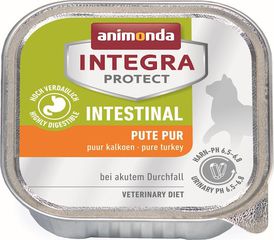 Animonda Integra Protect Intestinal Υγρή Τροφή για Ενήλικες Γάτες, Ταψάκι με Γαλοπούλα 100gr 12608