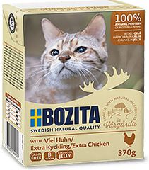Bozita Feline Υγρή Τροφή για Ενήλικες Γάτες σε Φακελάκι με Κοτόπουλο χωρίς Σιτηρά & Γλουτένη 370gr A35-BOZ.64917