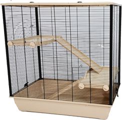 Inter-zoo Frodo + Plastic Κλουβί Τρωκτικού 80x80x48cm G306ACTB