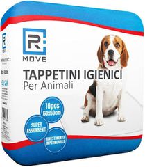 RMove Επιδαπέδια Πάνα Σκύλου 60x60cm 10τμχ