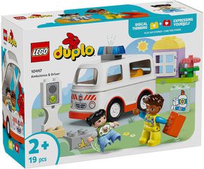 Lego Duplo Ambulance & Driver 19τμχ 10447