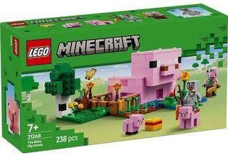 Lego Minecraft The Baby Pig House 238τμχ 21268