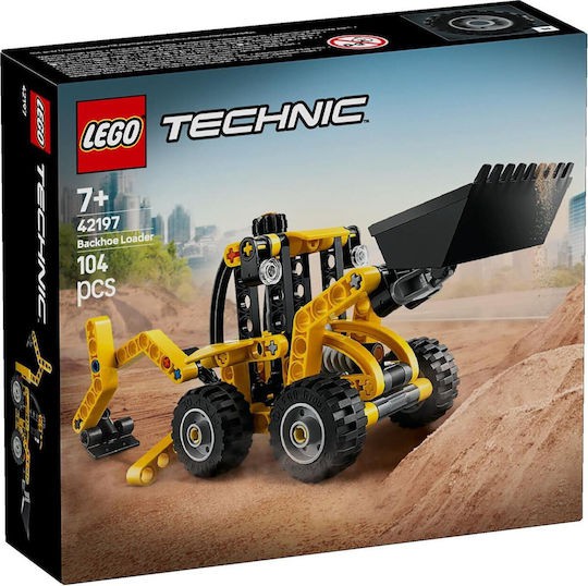 Lego Technic Backhoe Loader 104τμχ 42197