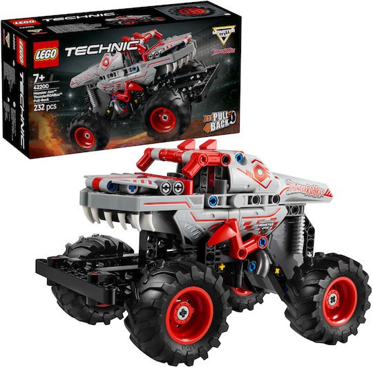 Lego Technic Monster Jam ThunderROARus Pull-Back 232τμχ 42200