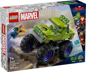 Lego Marvel The Hulk Truck vs. Thanos 229τμχ 76312
