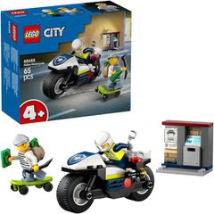 Lego City Police Motorcycle Chase 65τμχ 60455