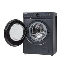 Πλυντήριο Ρούχων Toshiba TW-T21BU80UWBK(MG) 7kg, 1200 Στροφών, με Ατμό & Wifi, Α, Γκρι